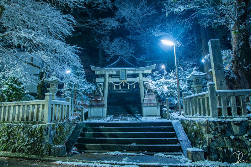 Đền Thần đạo mùa đông